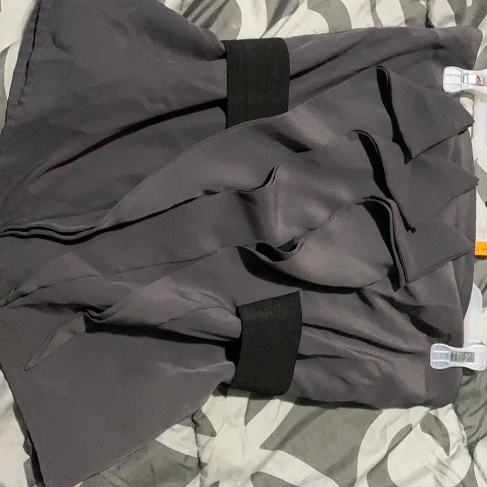 Sleeveless top with built in belt